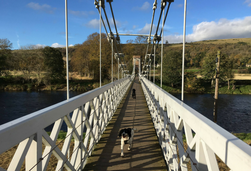 Scottish Borders Brücke über den Tweed