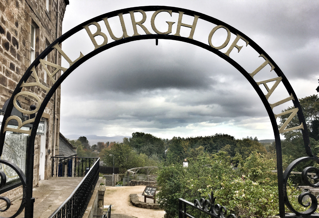 Tain, der älteste "Royal Burgh" in Schottland