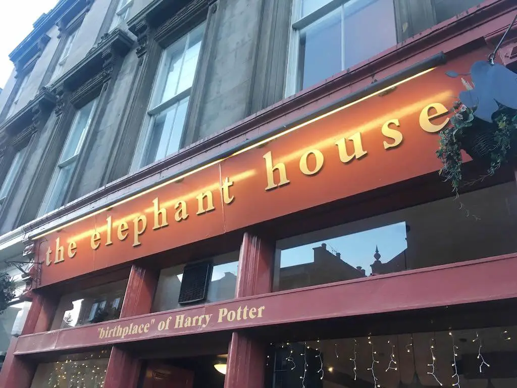 Elephant House Harry Potter Café Edinburgh