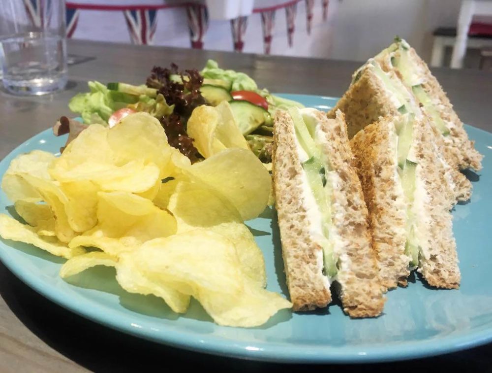 Das englische Sandwich mehr als nur Gurkensandwich