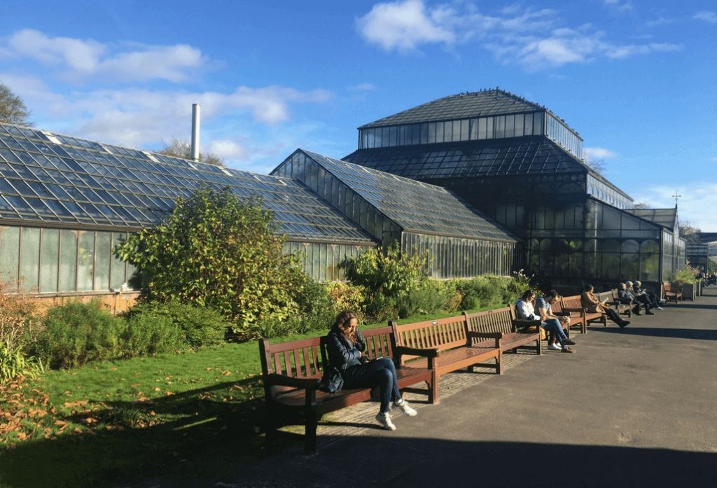 Botanischer Garten Glasgow viktorianische Ruheoase in