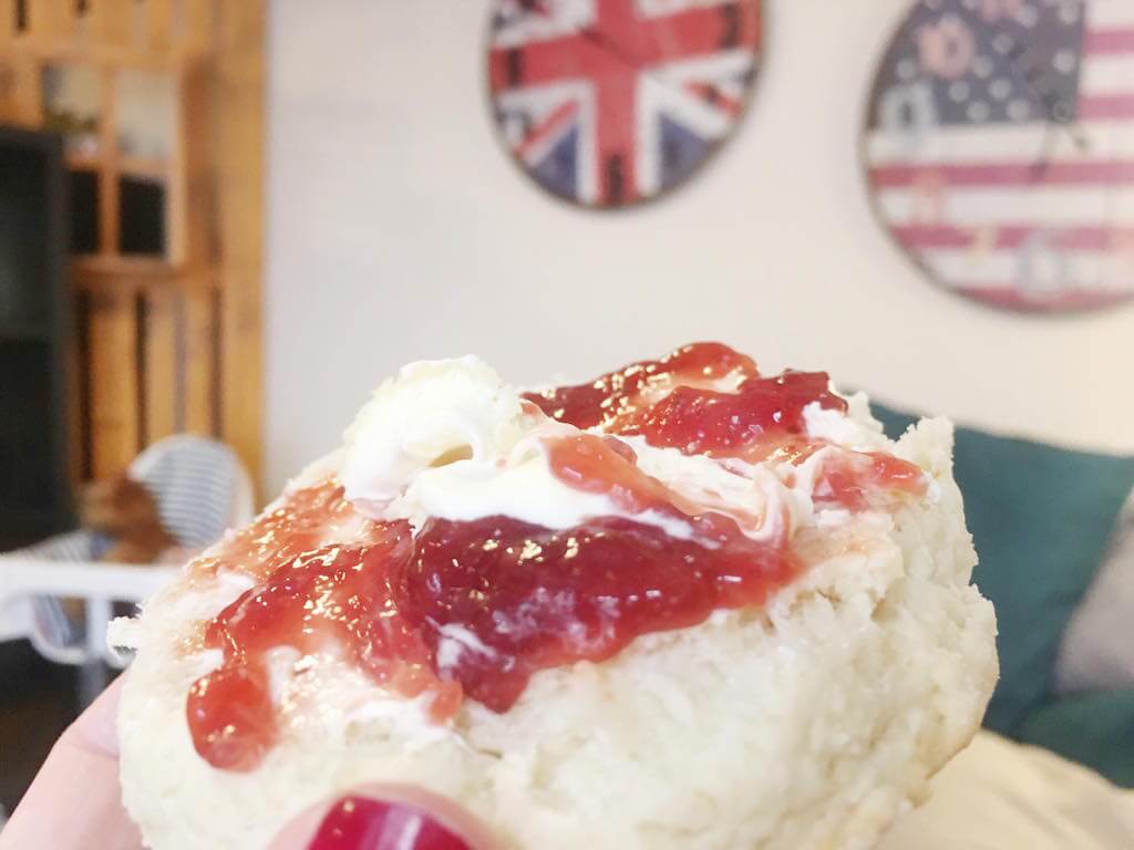 englische scones backen