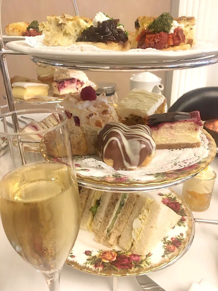 high tea the angel wales