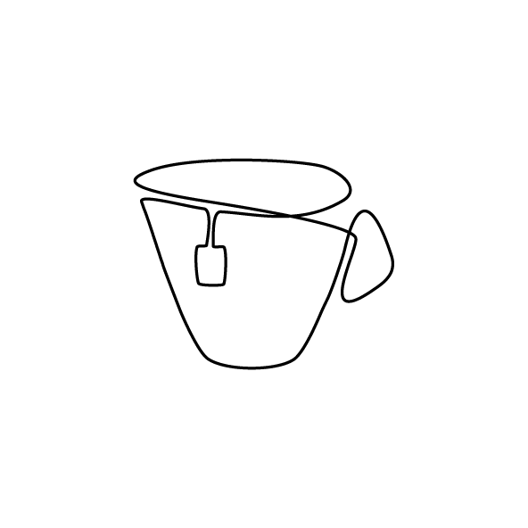 A decent cup of tea Logo
