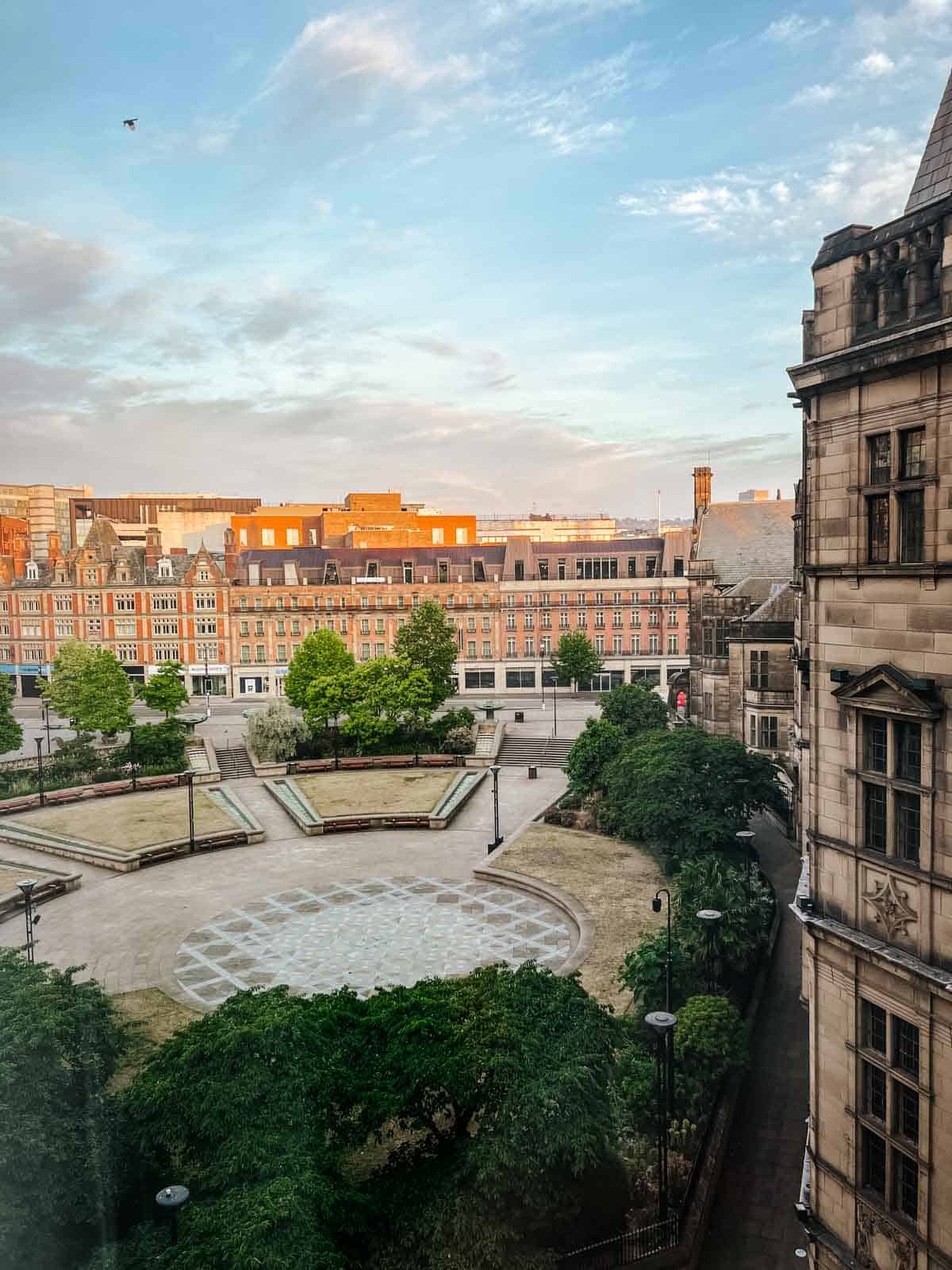 Sheffield Peace Gardens
