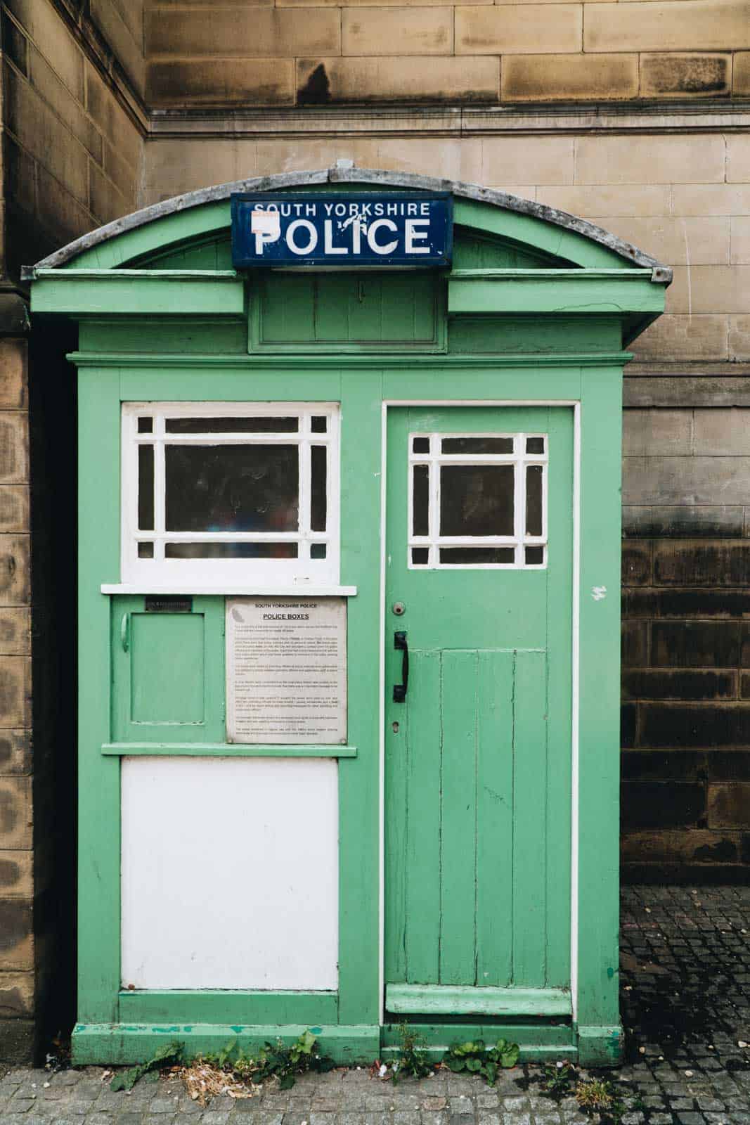 green police box sheffield
